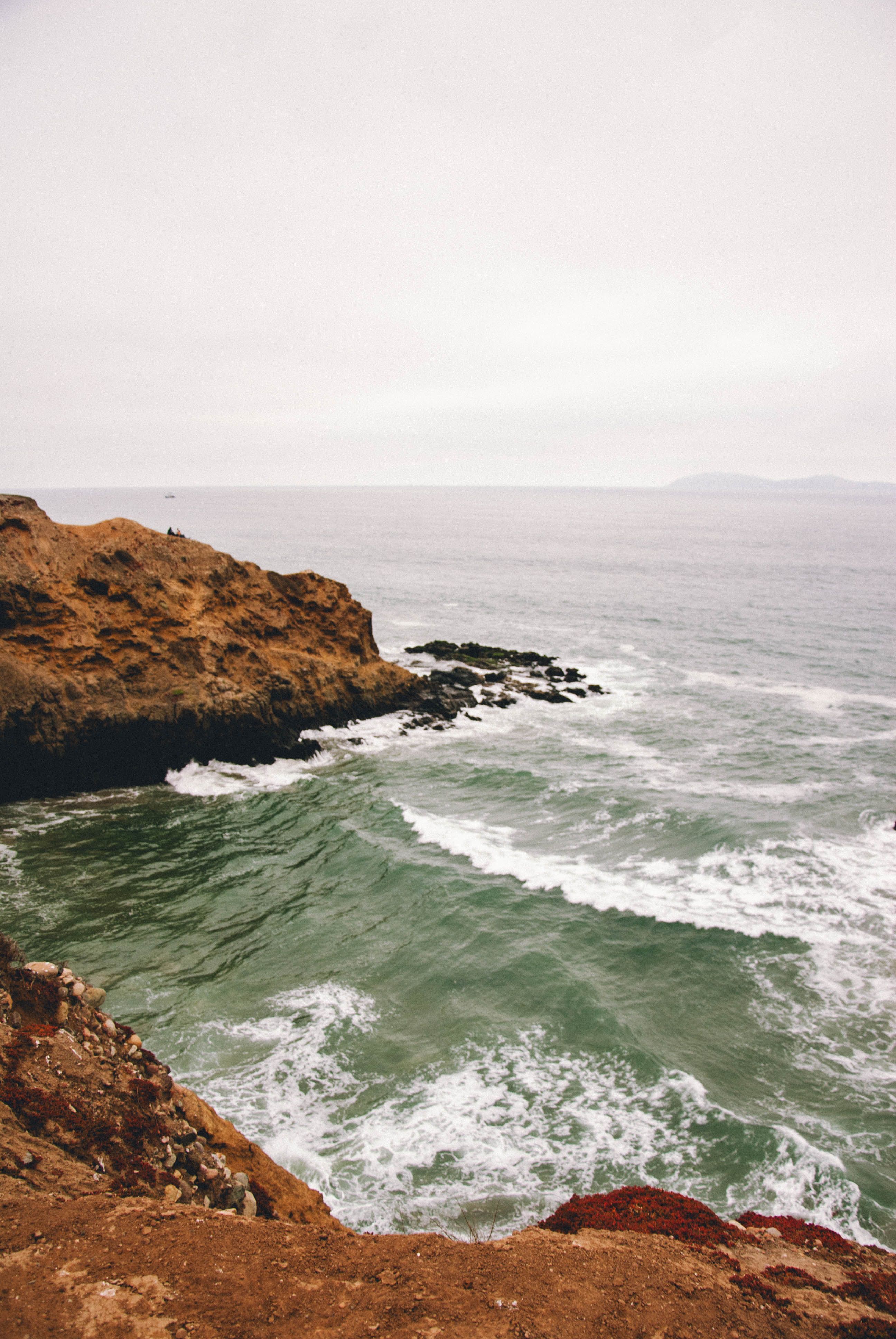 Acantilados de la costa de Rosarito